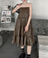 Gathering Flare Skirt